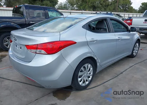 2011 Hyundai Elantra Gls from USA, damaged, VIN 5NPDH4AE2BH035818